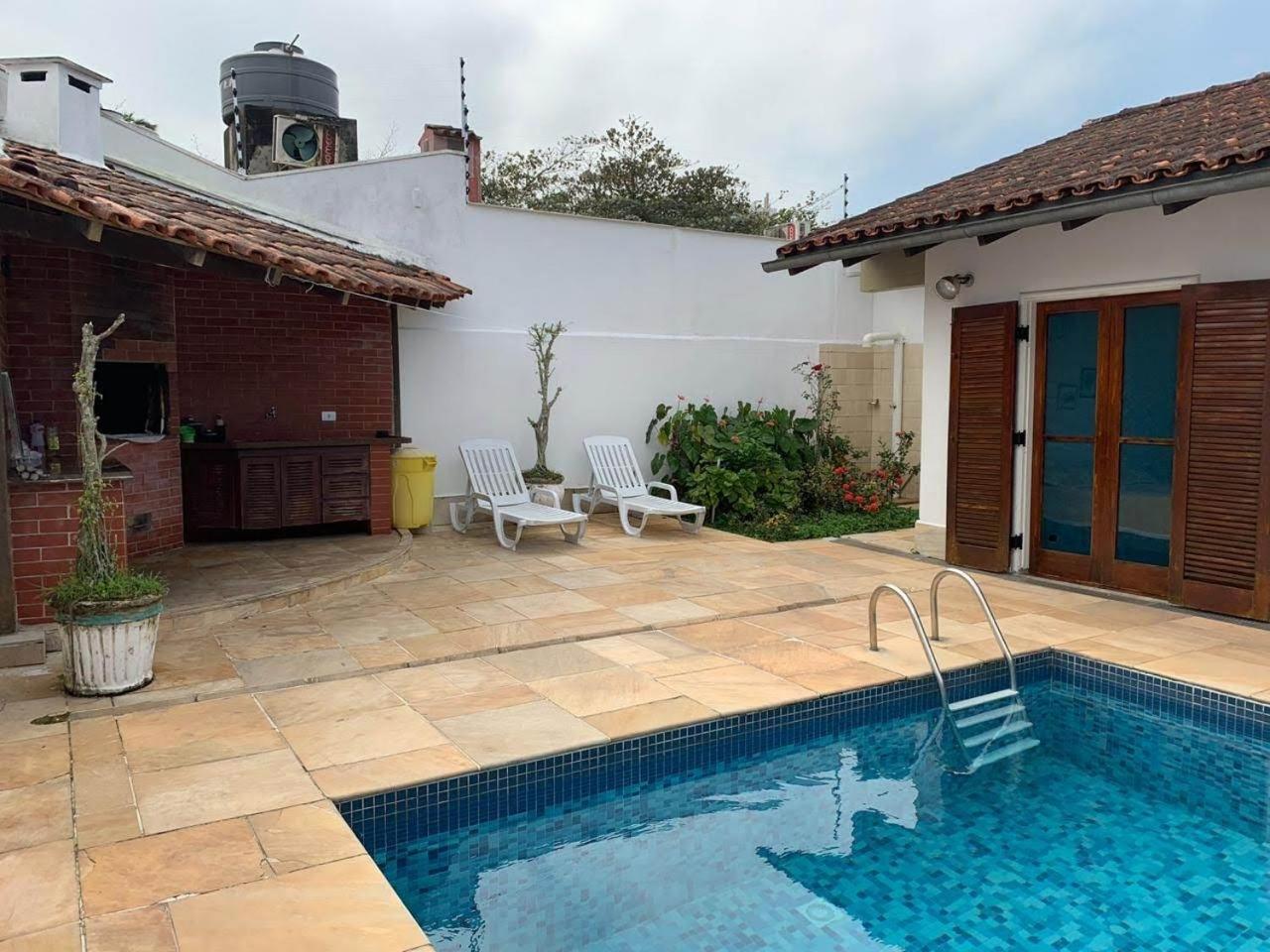 4 Suites, Ar Cond Tv, Internet, Piscina,150 Mts Praia! Aceitamos Pet! Guaruja Ngoại thất bức ảnh